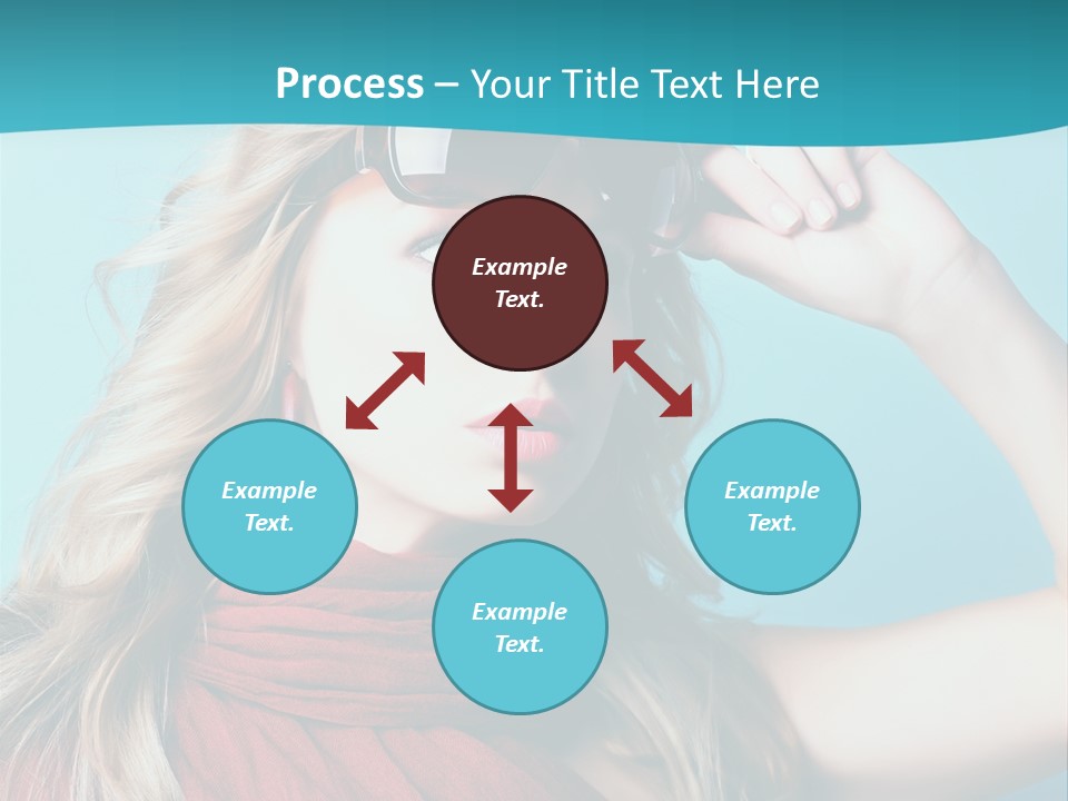 Expression Black Girl PowerPoint Template