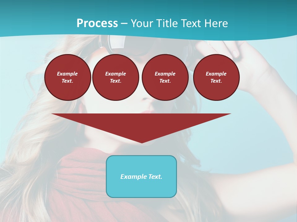 Expression Black Girl PowerPoint Template