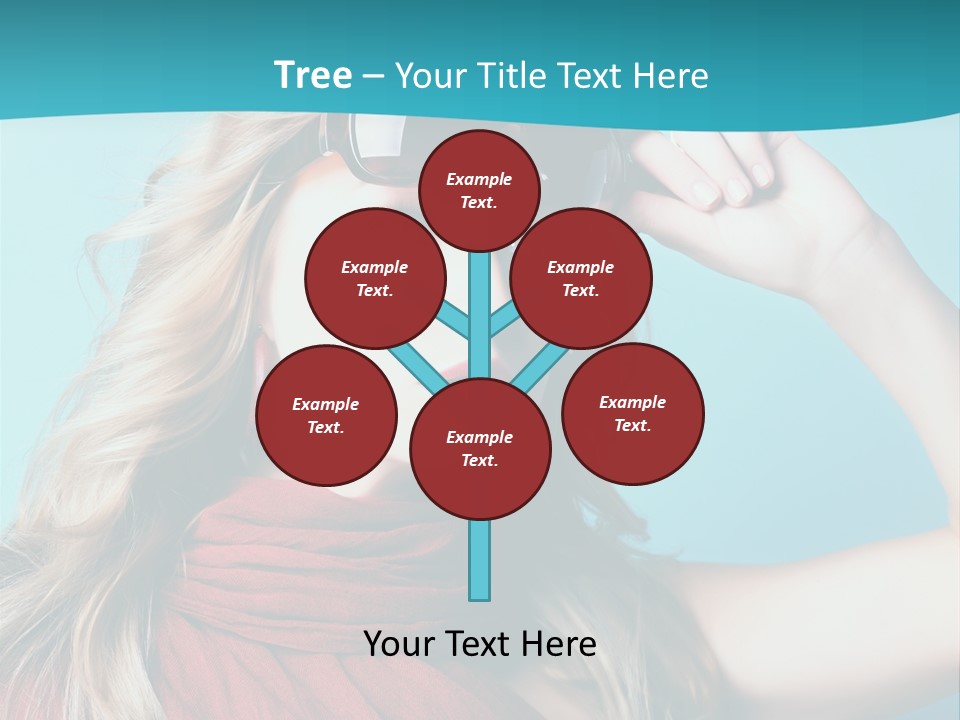 Expression Black Girl PowerPoint Template