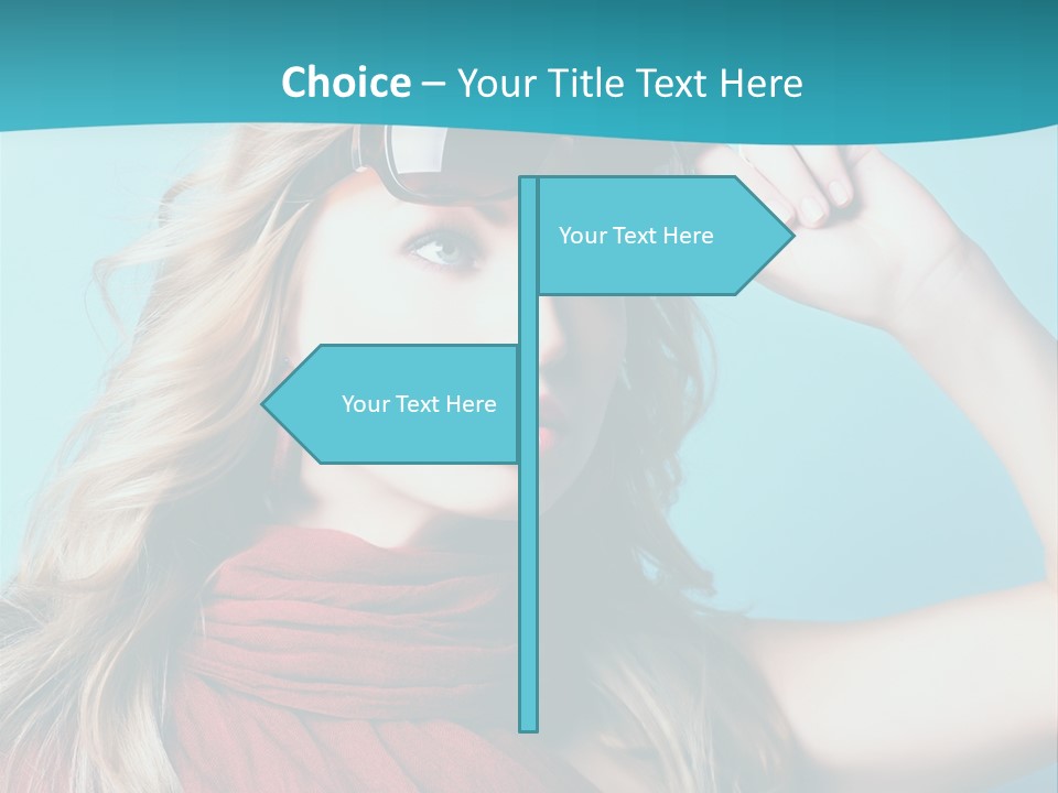 Expression Black Girl PowerPoint Template