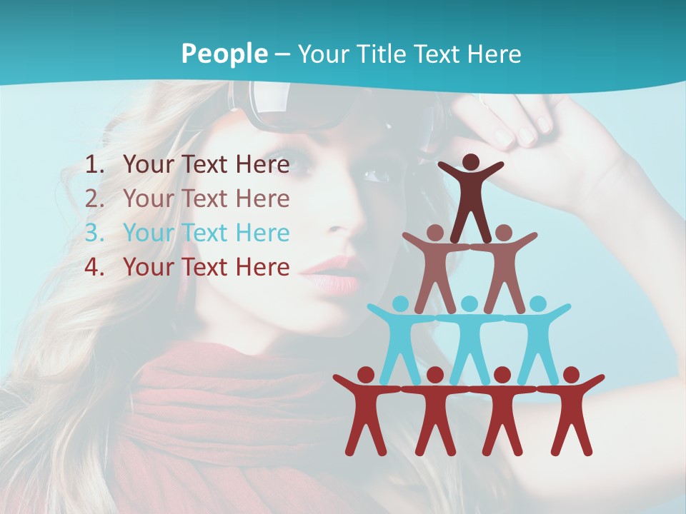 Expression Black Girl PowerPoint Template