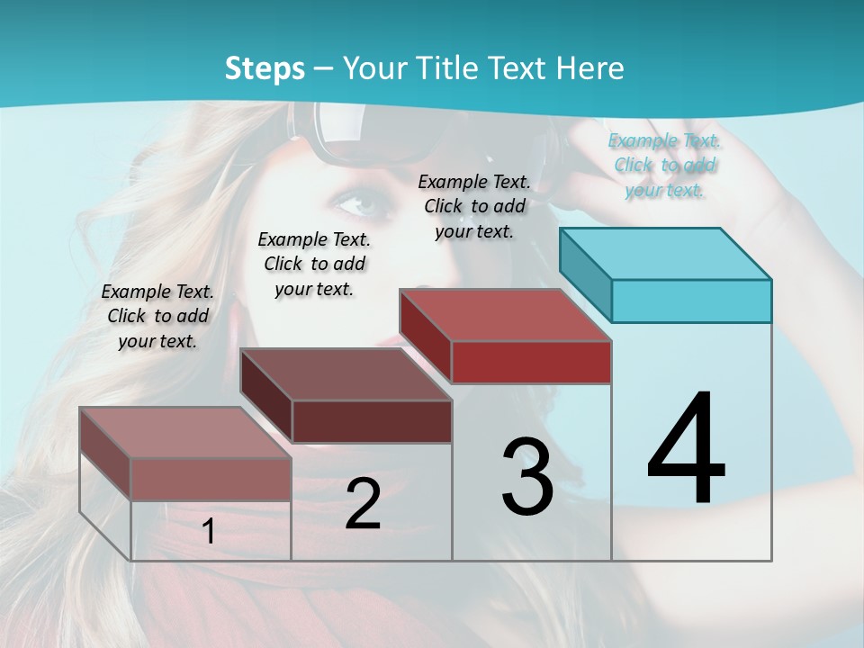 Expression Black Girl PowerPoint Template