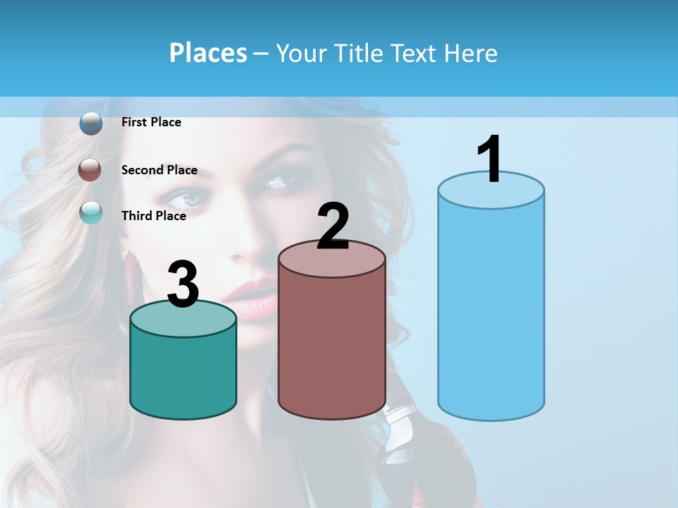 Trendy Eyes Expression PowerPoint Template