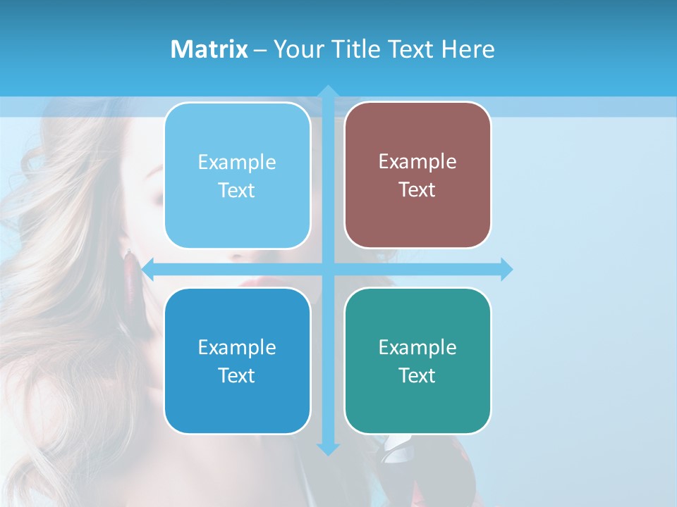 Trendy Eyes Expression PowerPoint Template
