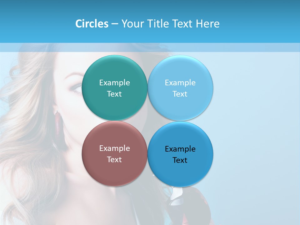 Trendy Eyes Expression PowerPoint Template