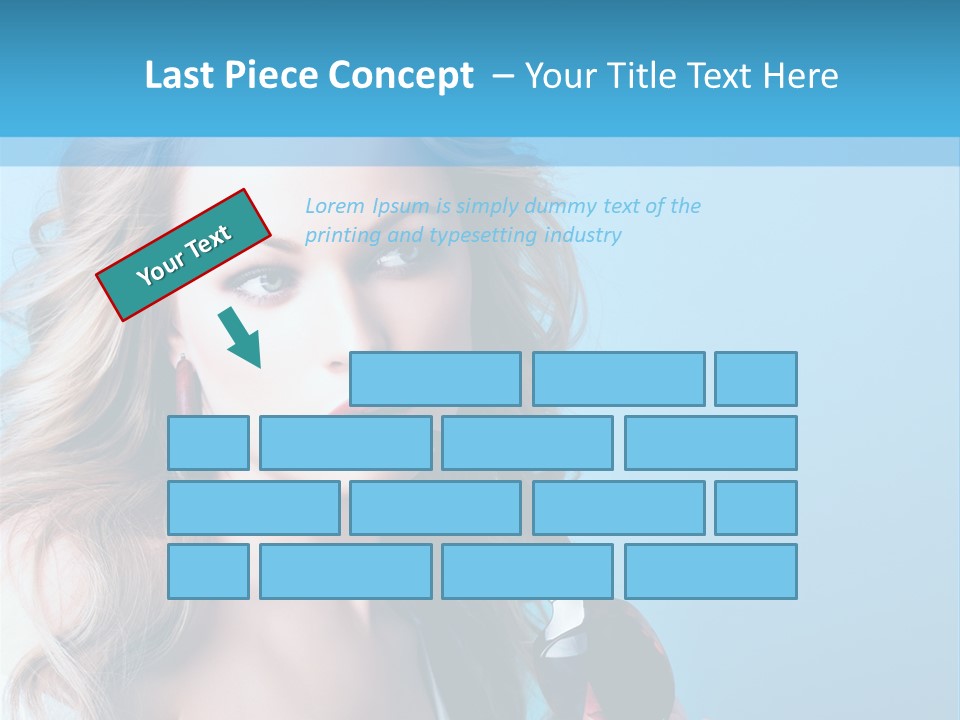 Trendy Eyes Expression PowerPoint Template