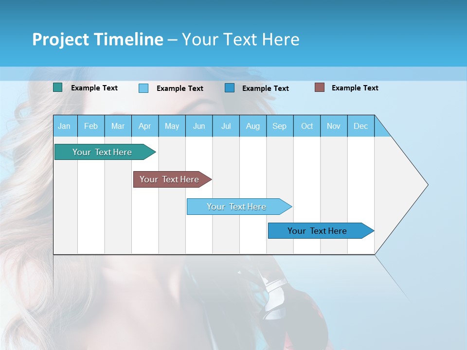 Trendy Eyes Expression PowerPoint Template