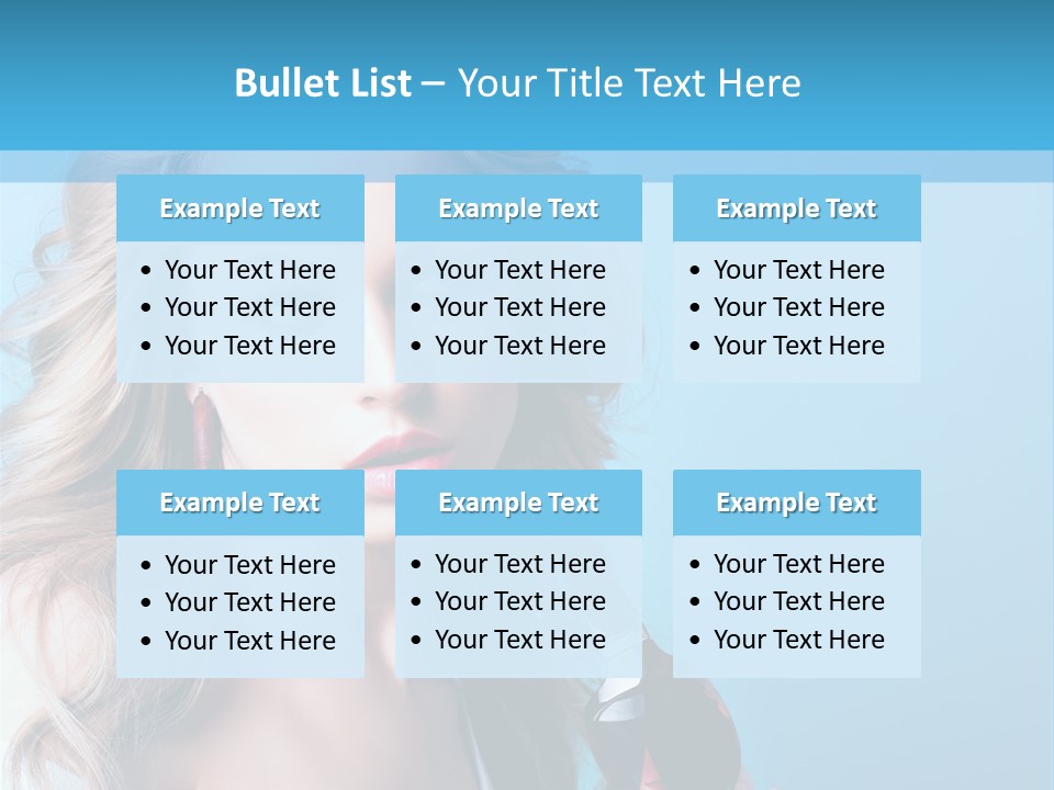 Trendy Eyes Expression PowerPoint Template
