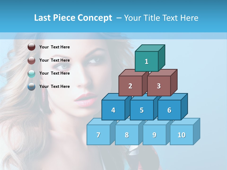 Trendy Eyes Expression PowerPoint Template