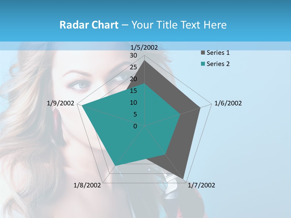 Trendy Eyes Expression PowerPoint Template