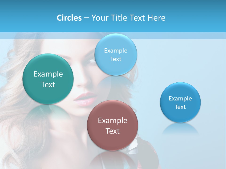 Trendy Eyes Expression PowerPoint Template