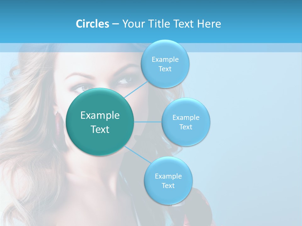 Trendy Eyes Expression PowerPoint Template