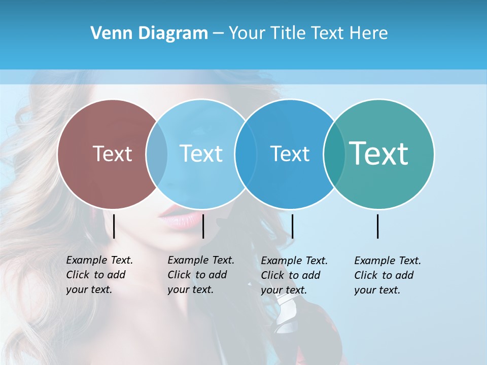 Trendy Eyes Expression PowerPoint Template