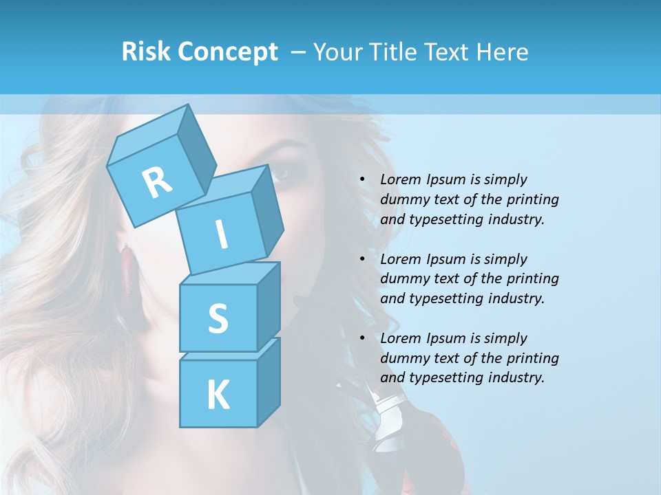 Trendy Eyes Expression PowerPoint Template