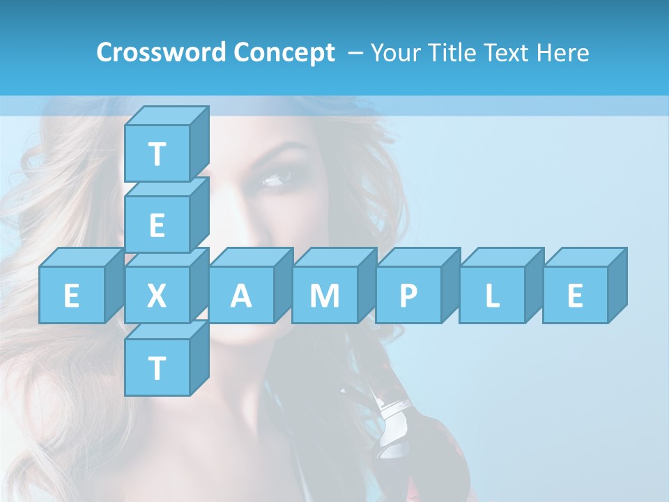 Trendy Eyes Expression PowerPoint Template