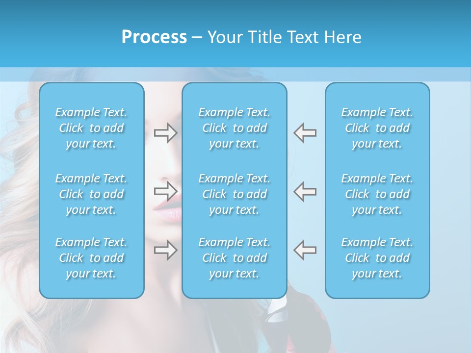 Trendy Eyes Expression PowerPoint Template