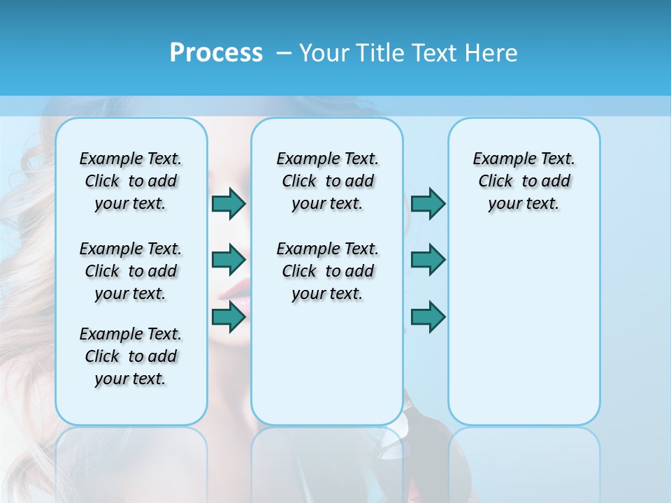 Trendy Eyes Expression PowerPoint Template