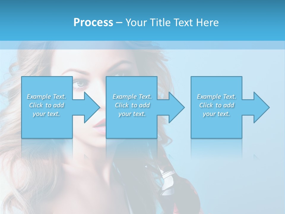 Trendy Eyes Expression PowerPoint Template