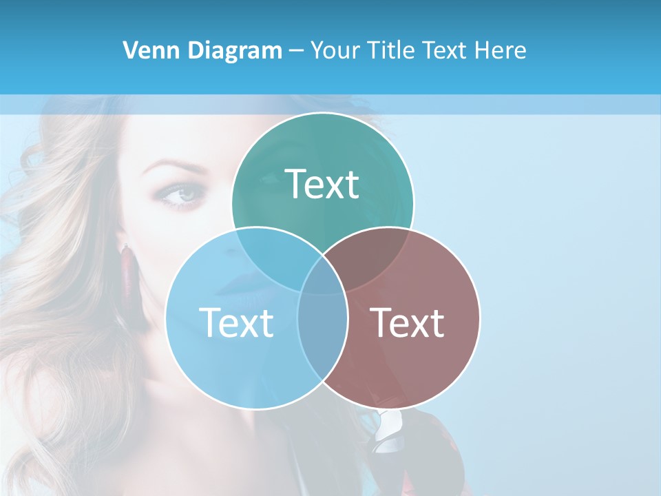 Trendy Eyes Expression PowerPoint Template