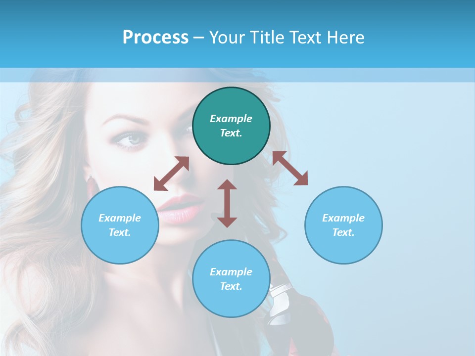 Trendy Eyes Expression PowerPoint Template