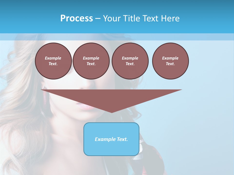 Trendy Eyes Expression PowerPoint Template
