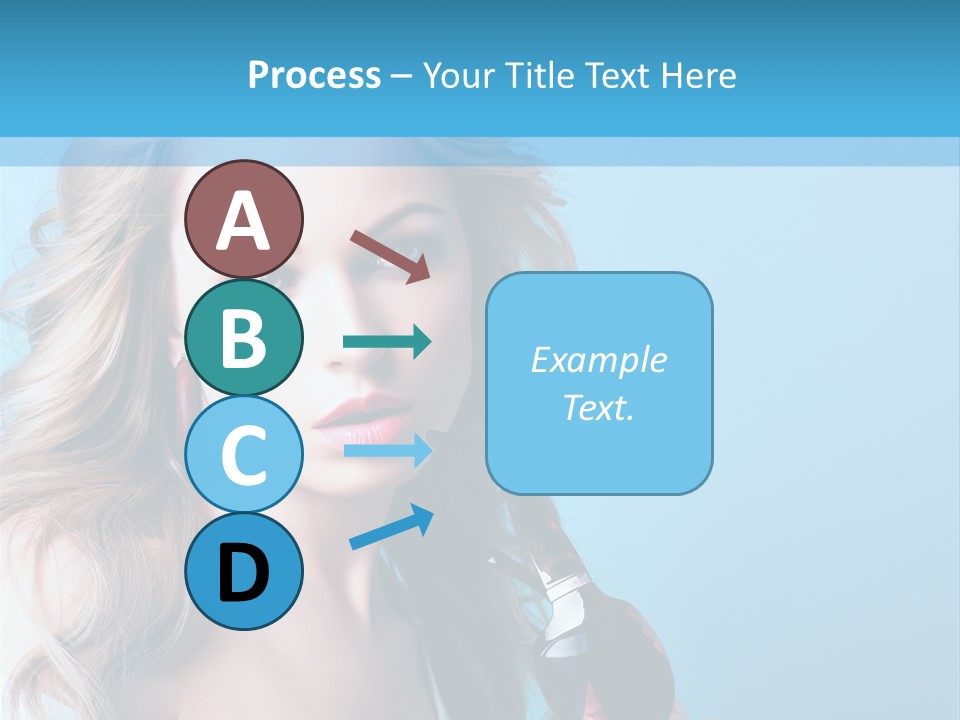 Trendy Eyes Expression PowerPoint Template