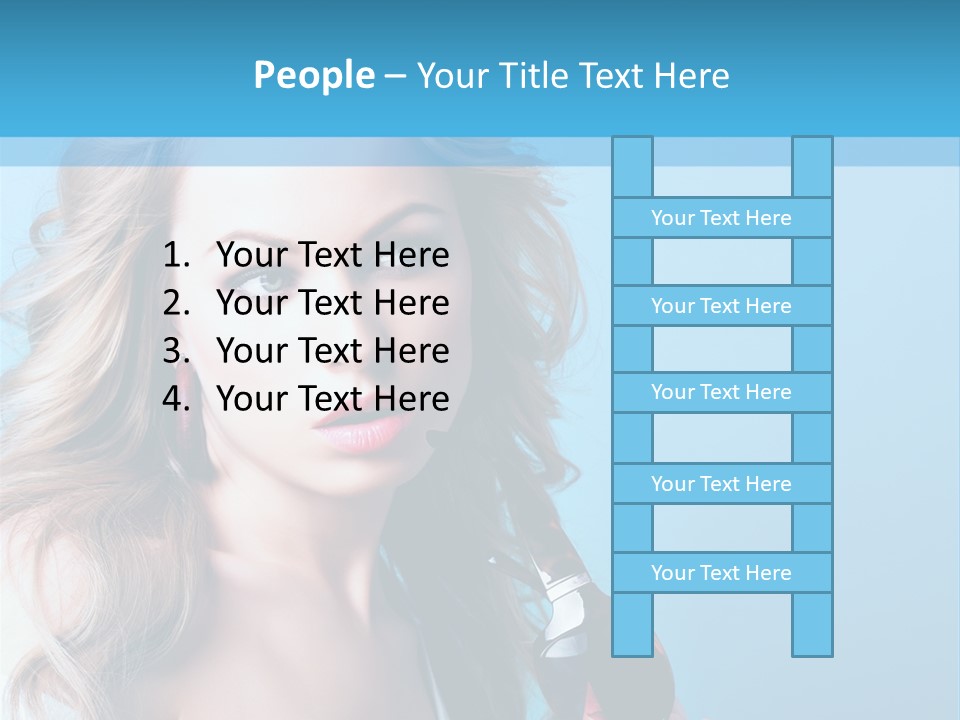 Trendy Eyes Expression PowerPoint Template