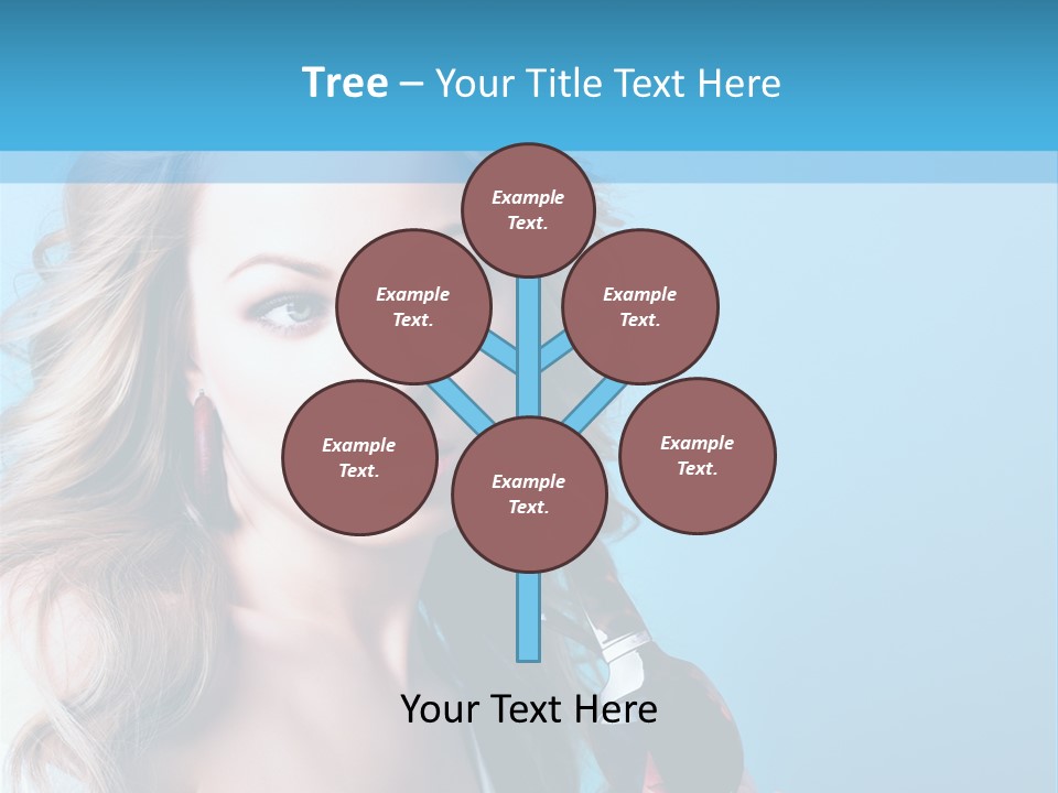 Trendy Eyes Expression PowerPoint Template