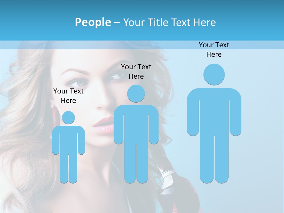 Trendy Eyes Expression PowerPoint Template