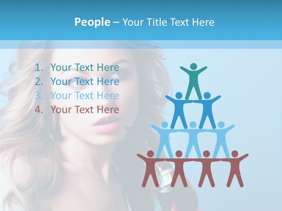 Trendy Eyes Expression PowerPoint Template