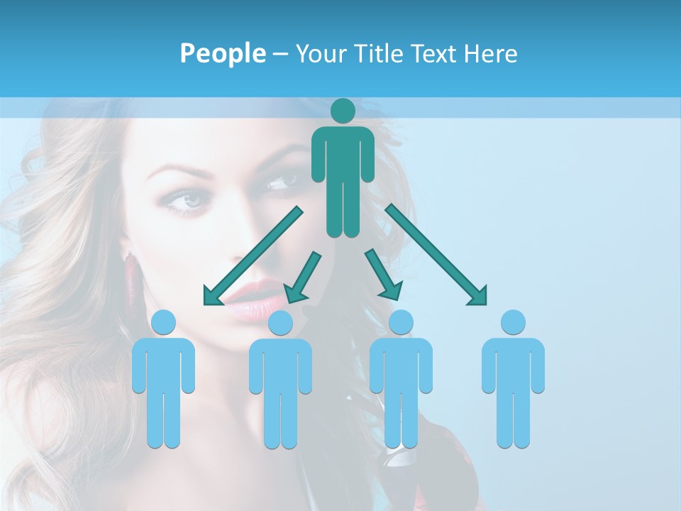 Trendy Eyes Expression PowerPoint Template