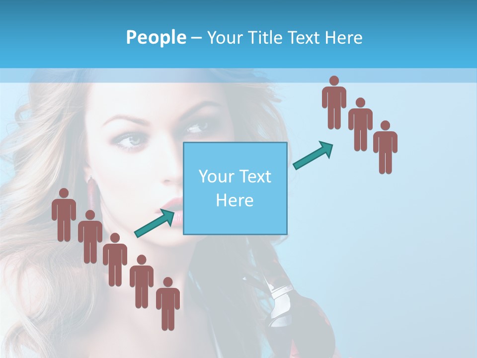 Trendy Eyes Expression PowerPoint Template