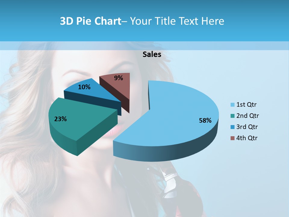 Trendy Eyes Expression PowerPoint Template