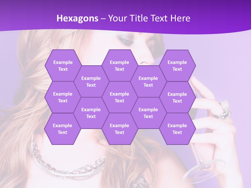 Event Celebration Wineglass PowerPoint Template