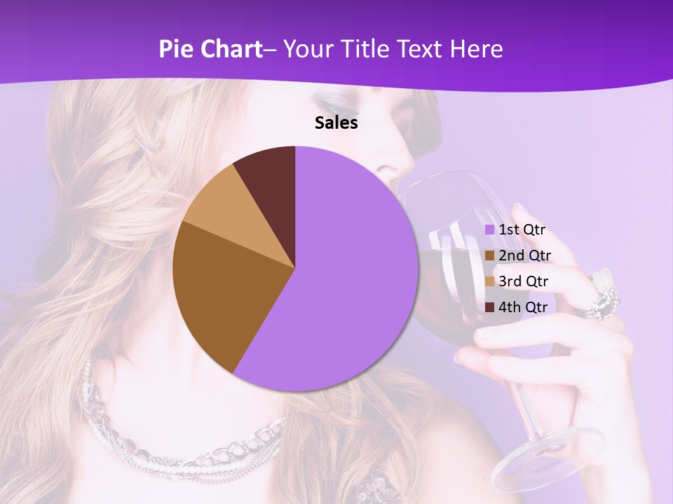 Event Celebration Wineglass PowerPoint Template