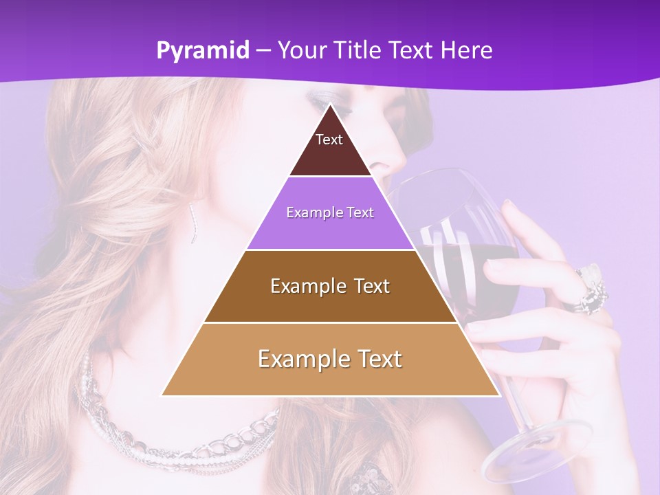 Event Celebration Wineglass PowerPoint Template