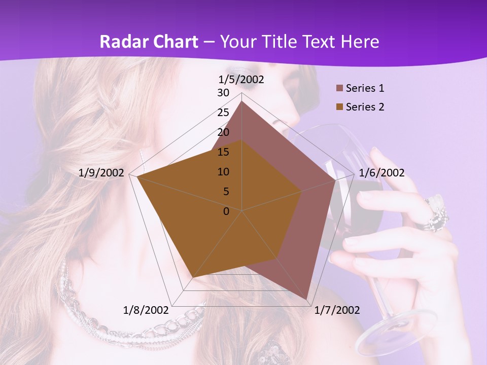 Event Celebration Wineglass PowerPoint Template