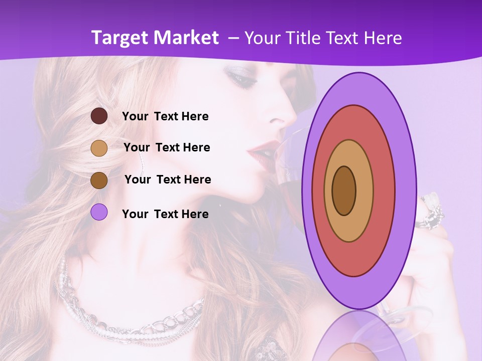 Event Celebration Wineglass PowerPoint Template