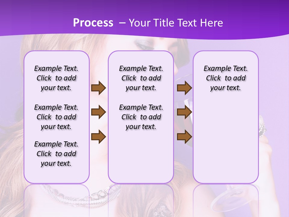 Event Celebration Wineglass PowerPoint Template