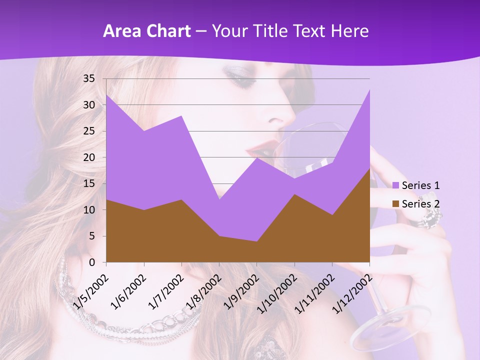 Event Celebration Wineglass PowerPoint Template
