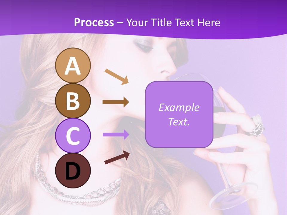 Event Celebration Wineglass PowerPoint Template