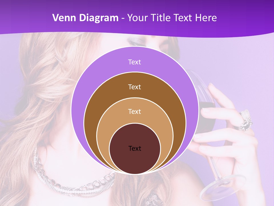 Event Celebration Wineglass PowerPoint Template