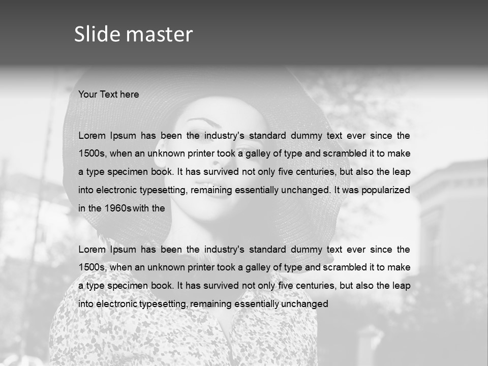 Sweet Long Outside PowerPoint Template