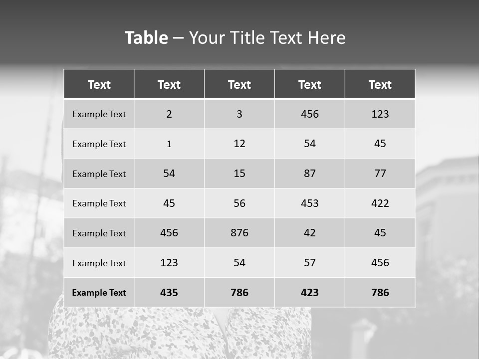 Sweet Long Outside PowerPoint Template