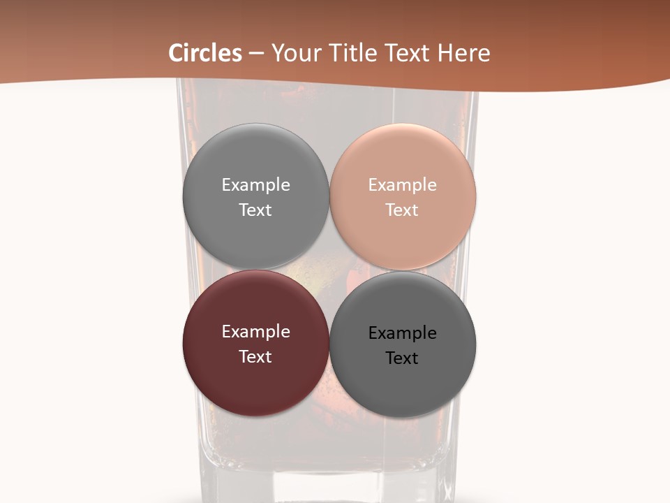 Cold Soda Alcohol PowerPoint Template