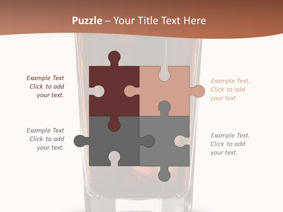 Cold Soda Alcohol PowerPoint Template