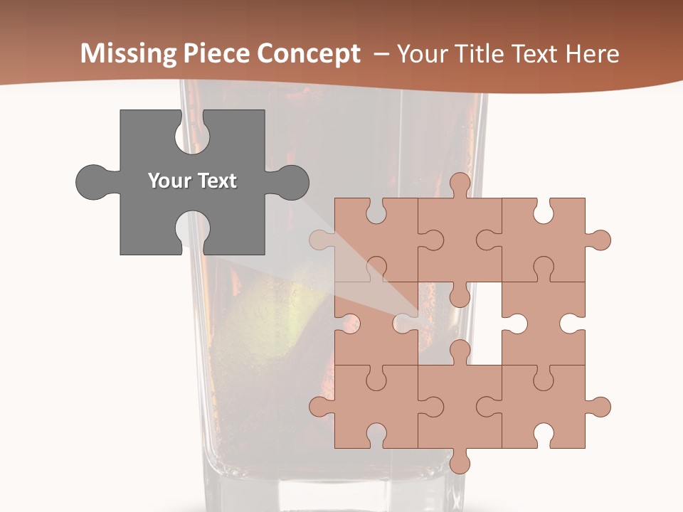 Cold Soda Alcohol PowerPoint Template