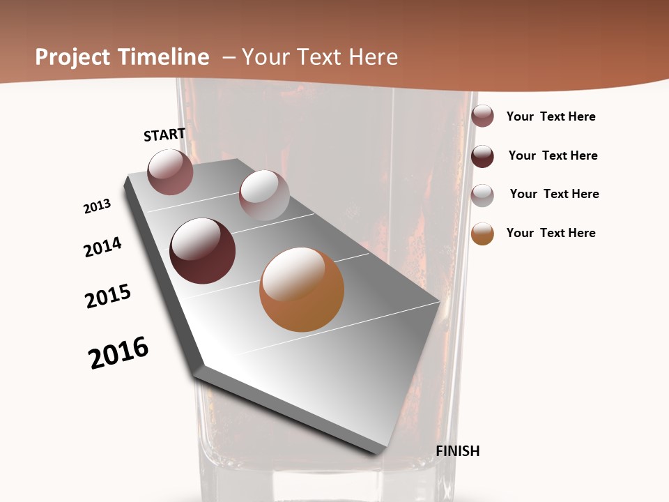 Cold Soda Alcohol PowerPoint Template