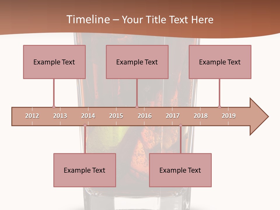 Cold Soda Alcohol PowerPoint Template
