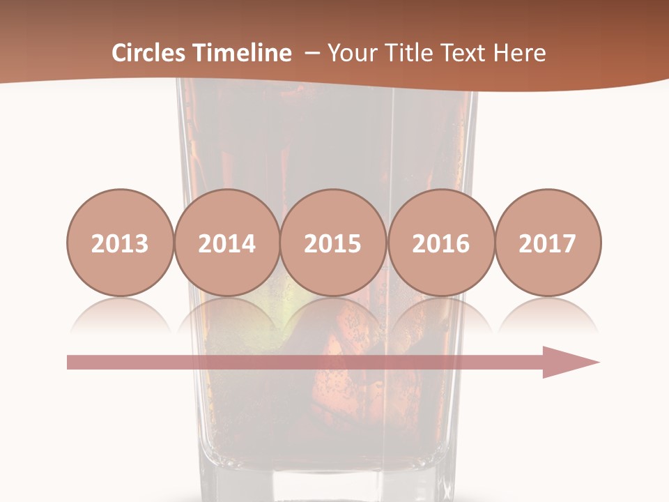 Cold Soda Alcohol PowerPoint Template